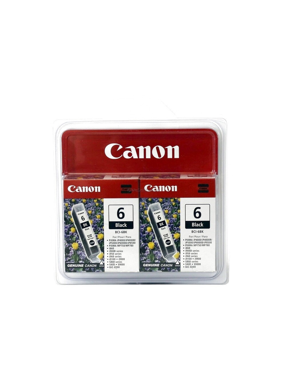 Canon 4705A037 BCI-6 Black 2 Pack
